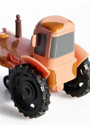 Трактор из г/ф cars resteq. машинка трактор из мультфильма тачки 60х30х45 мм. tractor. тачки трактор3 фото