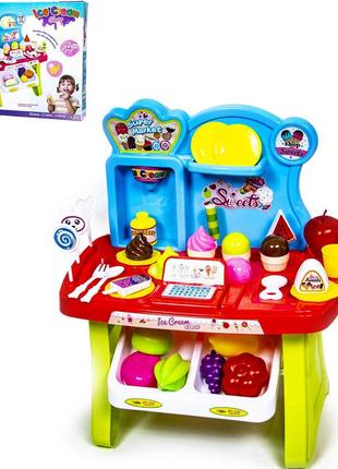 Великий дитячий прилавок солодощів. ігровий набір солодощів. подарунок для дівчаток.