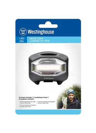 Ліхтар налобний westinghouse wf210 +3 × aaa/lr03 батарейки в комплекті2 фото