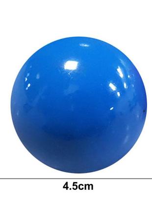 Липкие шары globbles resteq. светящиеся липкие шарики globbles 4 шт. игрушка-антистресс 4.5 см4 фото