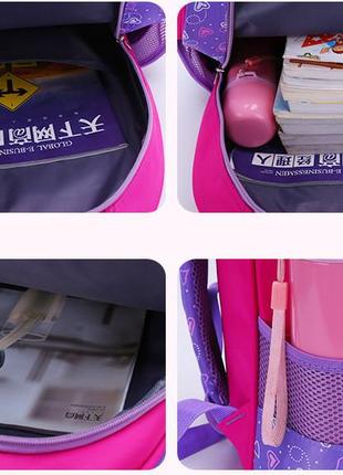 Рюкзак холодне серце resteq, шкільна сумка для дівчаток, рюкзак для школи, рюкзак frozen 38x26x14 см4 фото