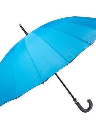 Женский зонт-трость механический 104 см eterno голубой (2000002076551)