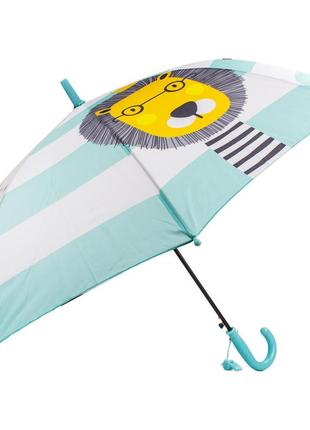 Детский зонт-трость механический 84 см artrain голубой (2000002487180)