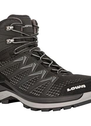 Черевики lowa innox pro gtx mid black - grey розмір 41.51 фото