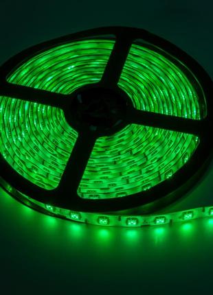 Світлодіодна стрічка зелена d160xw10mm 5 метрів, діодна led-стрічка для кухні  ⁇  светлодохідна стрічка (st)