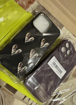 Чехол iphone 15 pro max svarovski