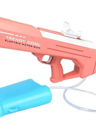 Водяний автомат water gun w-y11 на акумуляторі (жовтогарячий)