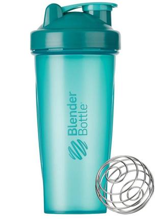 Шейкер спортивний blenderbottle classic 28oz/820ml teal (original)