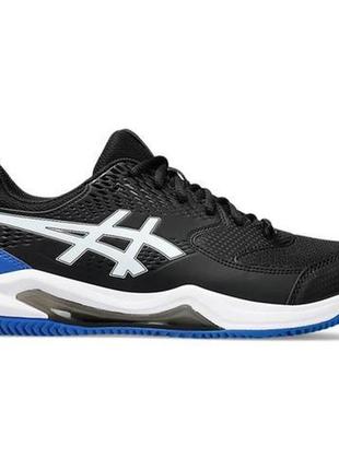 Чоловічі тенісні кросівки asics gel-dedicate 8 clay чорний 44.5 (1041a448-002 44.5)