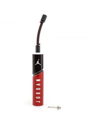 Насос nike jordan essential ball pump червоний, чорний, білий уні ns (j.000.1946.079.ns)