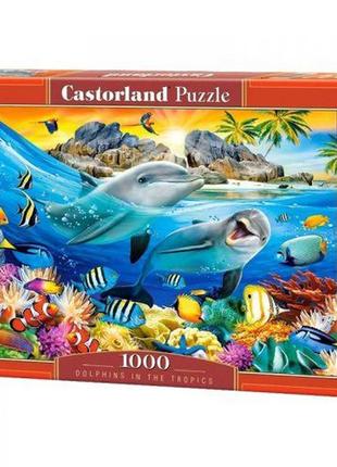 Пазлы castorland "дельфины", 1000 элементов от imdi