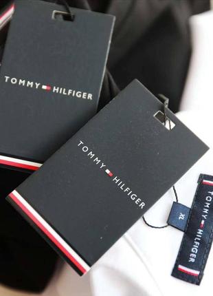 Футболка tommy hilfiger біла чорна8 фото