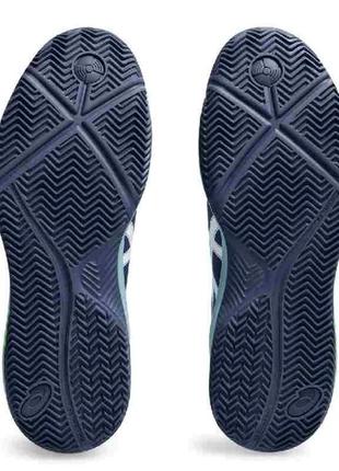Мужские теннисные кроссовки asics gel-dedicate 8 padel темно-синий 44 (1041a414-402 44)6 фото