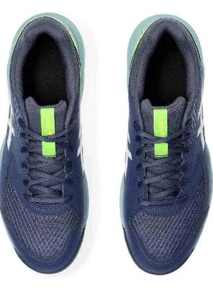 Мужские теннисные кроссовки asics gel-dedicate 8 padel темно-синий 44 (1041a414-402 44)7 фото
