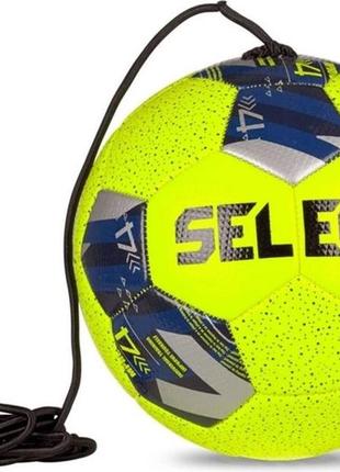 Футбольный мяч для обучения select street kicker v24 желто-синий уни 4 (099487-556 4)