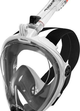 Повнолицьова маска aqua speed spectra 2.0 9924 чорний, білий уні l/xl (247-05 l/xl)3 фото