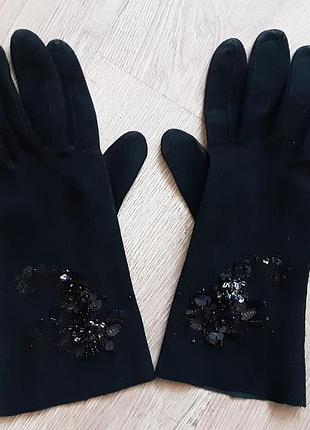 Перчатки из натуральной кожи,  new vintage