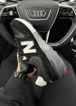 Чоловічі кросівки new balance 999 black white gray8 фото