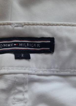 Классные ,белоснежные укороченные джинсы скини  от tommy hilfiger5 фото