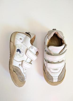 Кожаные ботинки для мальчика, кроссовки3 фото