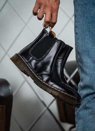 Dr. martens1460 chelsea black 🆕 осенние ботинки мартинс 🆕 купить наложенный платёж8 фото