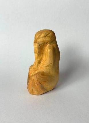 Статуэтка из дерева, фигурка из дерева, статуэтка "монах", скульптура из дерева, фигурка деревянная, "монах"9 фото