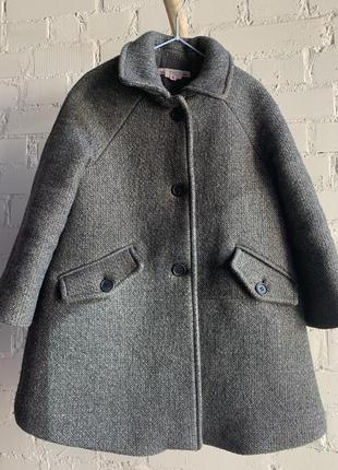 Шерстяное пальто bonpoint