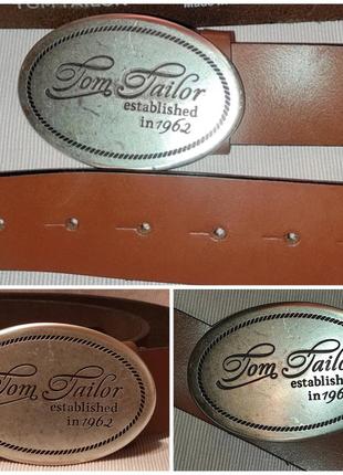 Кожаный ремень tom tailor4 фото