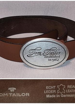Кожаный ремень tom tailor