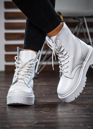 Dr. martens jadon white 🆕 осенние ботинки мартинс 🆕 купить наложенный платёж