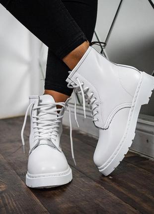 Dr. martens 1460 white 🆕 осенние ботинки мартинс 🆕 купить наложенный платёж