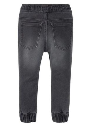 Трикотажные джинсы-джоггеры lupilu. германия.3 фото