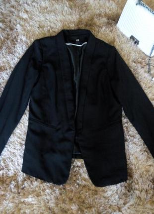 Фирменный черный пиджак