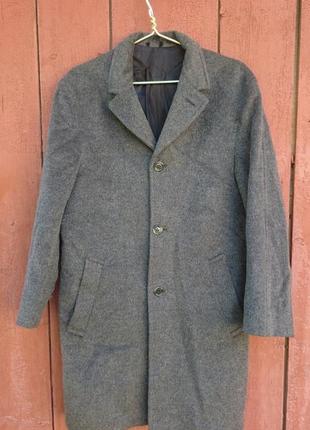 Шерстяне чоловіче пальто, розмір m