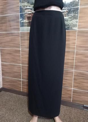 Юбка миди с высоким разрезом.marks &spencer