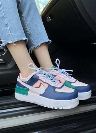 Кроссовки nike lobster air force 1 shadow multicolor