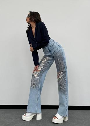 Женские стильные джинсы 💛4 фото