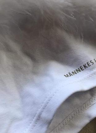 Белоснежные трусики , трусы с надписью на попе  от mannekes for ladies2 фото