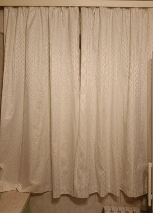 Щільна штора з двох полотен 157×236 см2 фото