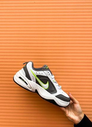 Nike air monarch iv "white/green" 🆕 мужские осенние кроссовки 🆕 купить наложенный платеж