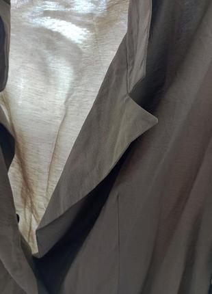 Пиджак-жакет легкий тонкий на большую грудь  винтажном стиле8 фото