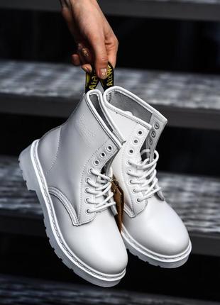 Dr. martens tripple white 🆕 осенние ботинки доктор мартинс 🆕 купить наложенный платёж