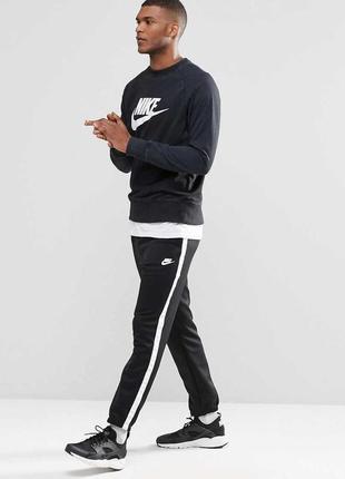 Мужские спортивные штаны nike skinny tribute joggers tech9 фото