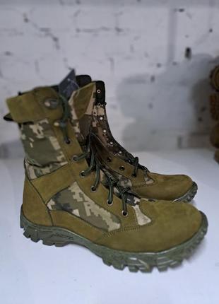 Тактичні черевики піксель хакі чоловічі,жіночі весна літо,осінь,військові берци весняні,літні,осінні1 фото