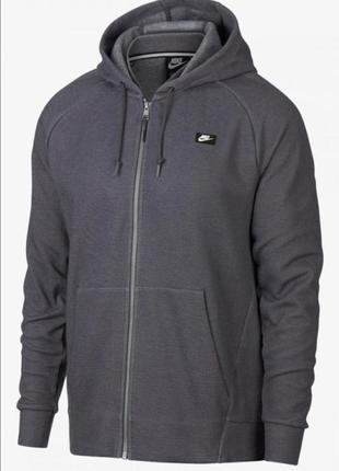 Nike балахон кофта худи sportswear optic hoodie 928475-0211 фото