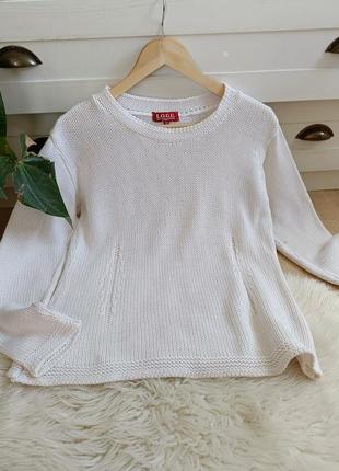 Белый свитер от h&amp;m, размер m/l