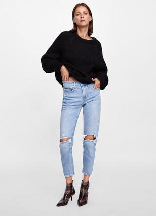 Zara джинсы бойфренд премиум коллекция4 фото