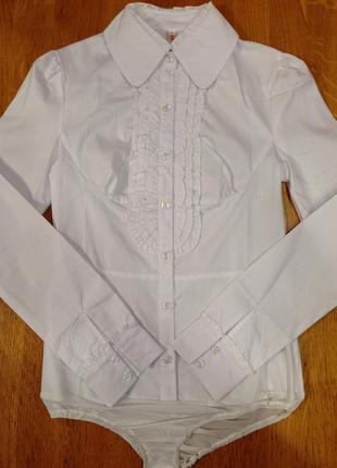 Стильне боді блузка р. хс-с-м в наявності