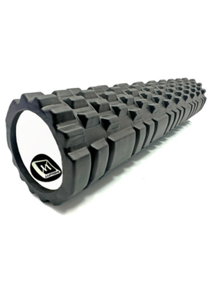 Масажний ролер easyfit grid roller 60 см v.3.1ef-2037-b black