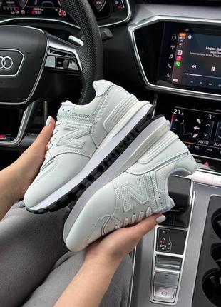 Жіночі кросівки new balance classic prm all white3 фото